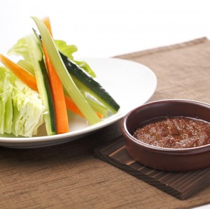 スティック野菜のバーニャ味噌カウダ  